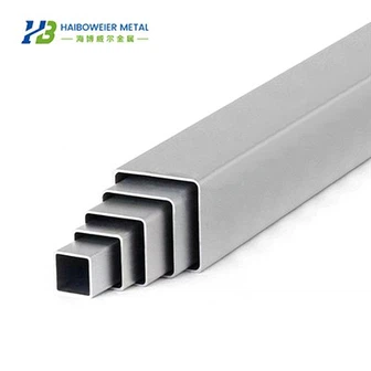 טיטניום צינור מרובע